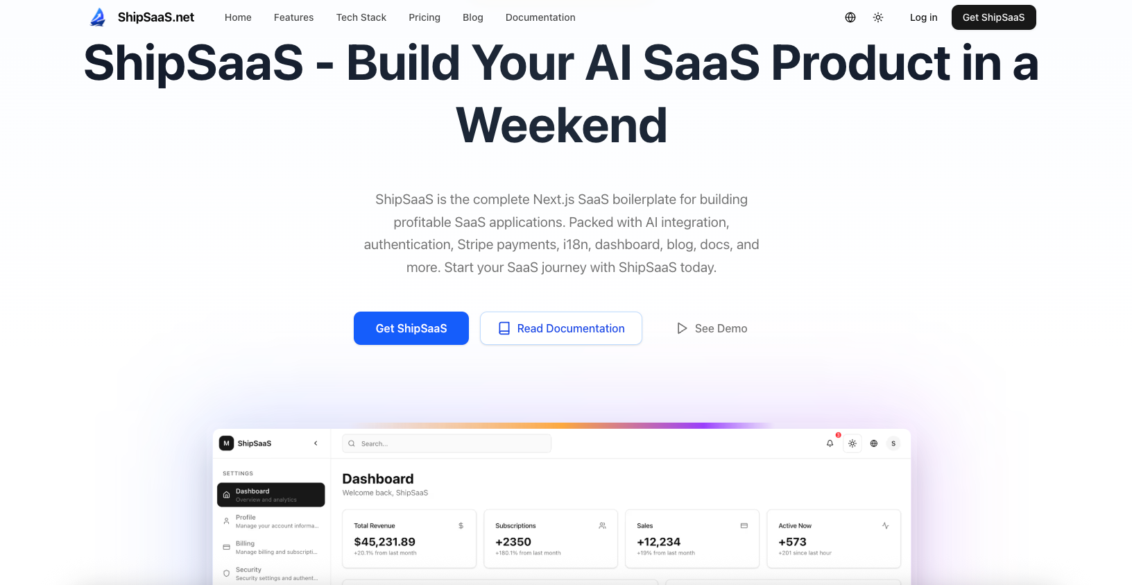 ShipSaaS - SaaS Development Platform